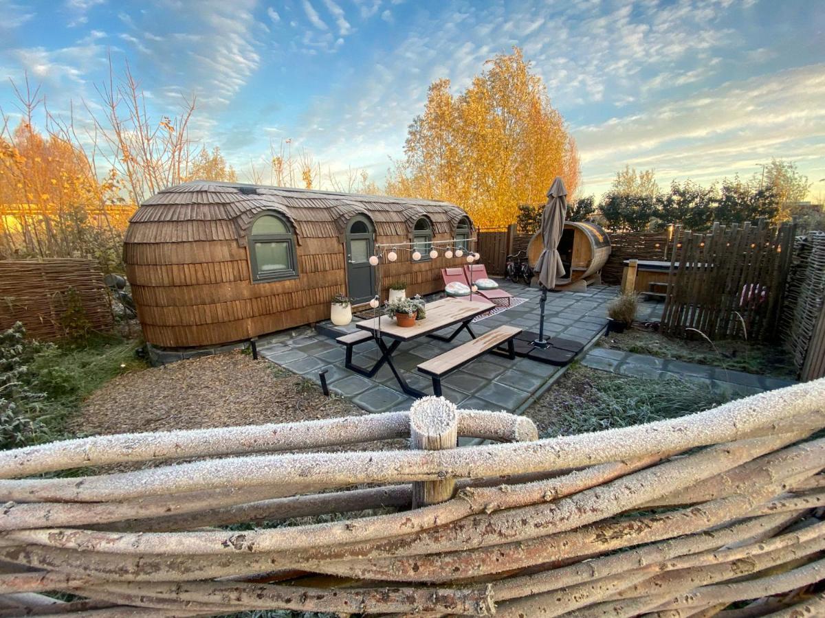 Bed & Wellness Klein Knorrestein With Private Hottub And Sauna And Tandembike Rental Included In Price Almere Exterior foto
