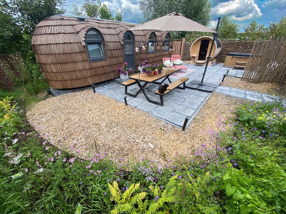 Bed & Wellness Klein Knorrestein With Private Hottub And Sauna And Tandembike Rental Included In Price Almere Exterior foto